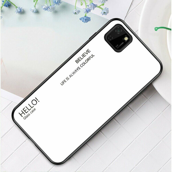 

Защитный чехол Deexe Gradient Color для Huawei Y5p - White