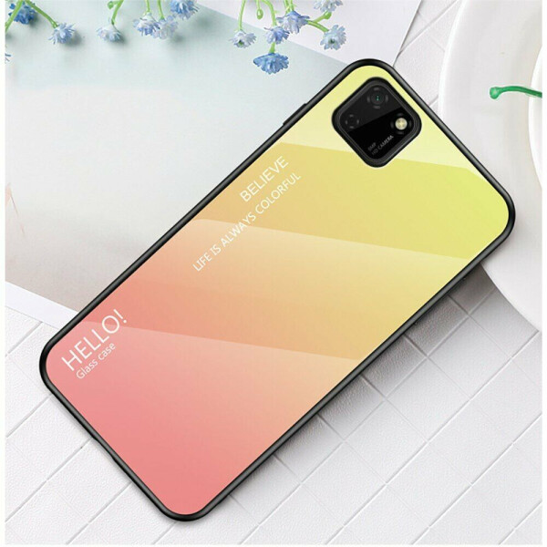 

Защитный чехол Deexe Gradient Color для Huawei Y5p - Yellow / Pink