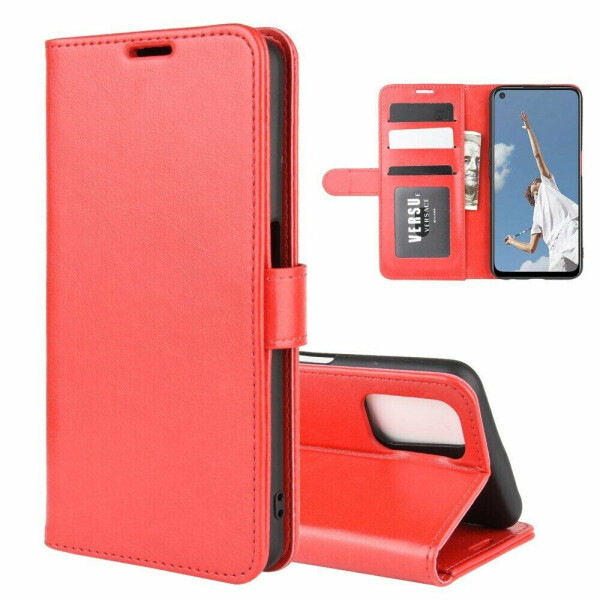 

Чехол-книжка Deexe Wallet Style для OPPO A52 / A72 / A92 - Red