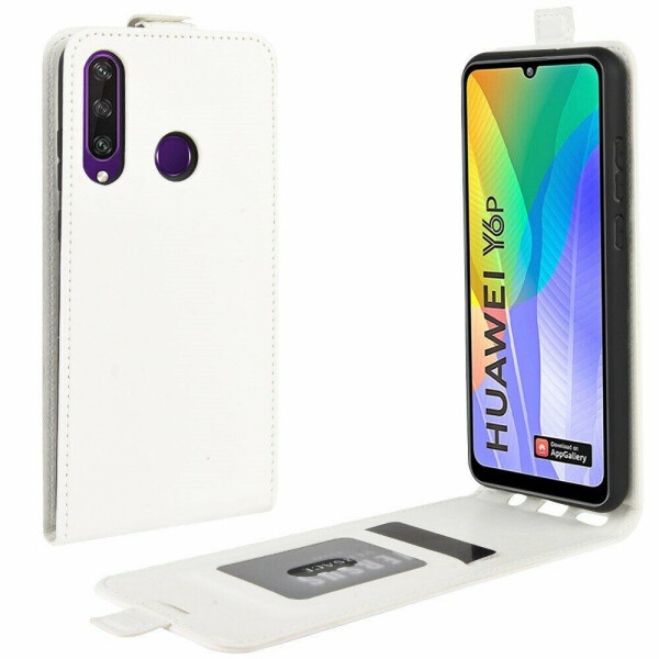 

Чехол Deexe Flip Case для Huawei Y6p - White
