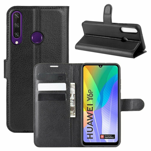 

Чехол-книжка Deexe Book Type для Huawei Y6p - Black