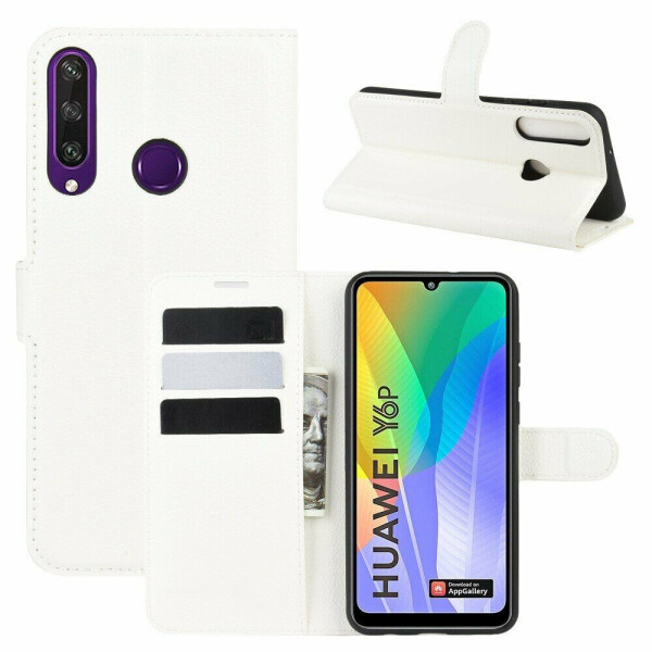 

Чехол-книжка Deexe Book Type для Huawei Y6p - White