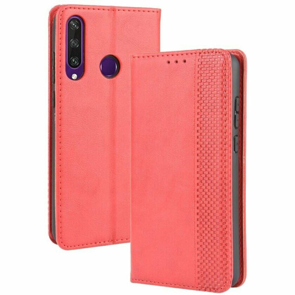 

Чехол Deexe Retro Style для Huawei Y6p - Red