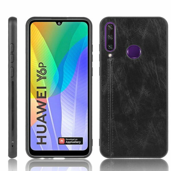 

Защитный чехол UniCase Leather Series для Huawei Y6p - Black