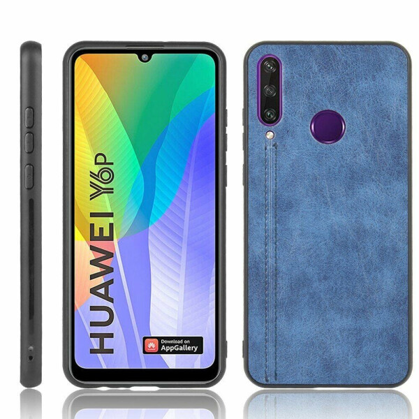 

Защитный чехол UniCase Leather Series для Huawei Y6p - Blue
