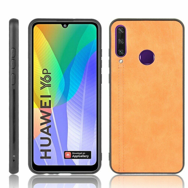 

Защитный чехол UniCase Leather Series для Huawei Y6p - Yellow