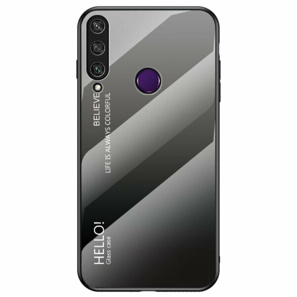 

Защитный чехол Deexe Gradient Color для Huawei Y6p - Black / Grey