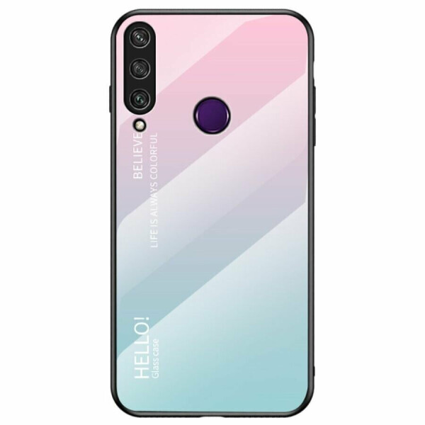 

Защитный чехол Deexe Gradient Color для Huawei Y6p - Pink / Cyan