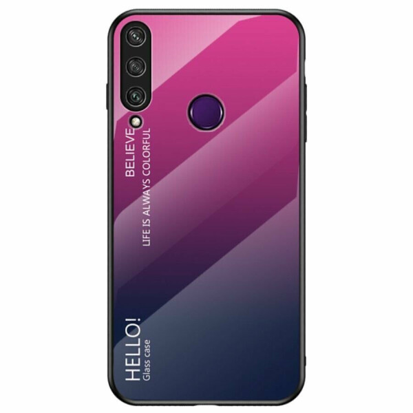 

Защитный чехол Deexe Gradient Color для Huawei Y6p - Rose / Dark Blue