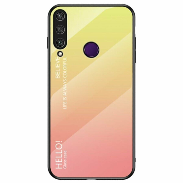 

Защитный чехол Deexe Gradient Color для Huawei Y6p - Yellow / Pink