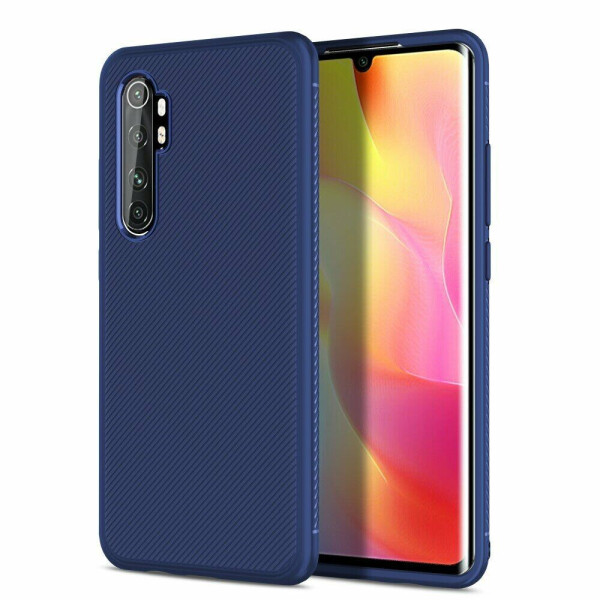 

Защитный чехол UniCase Twill Soft для Xiaomi Mi Note 10 Lite - Blue