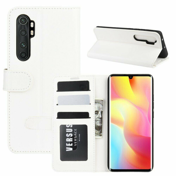 

Чехол-книжка Deexe Wallet Style для Xiaomi Mi Note 10 Lite - White