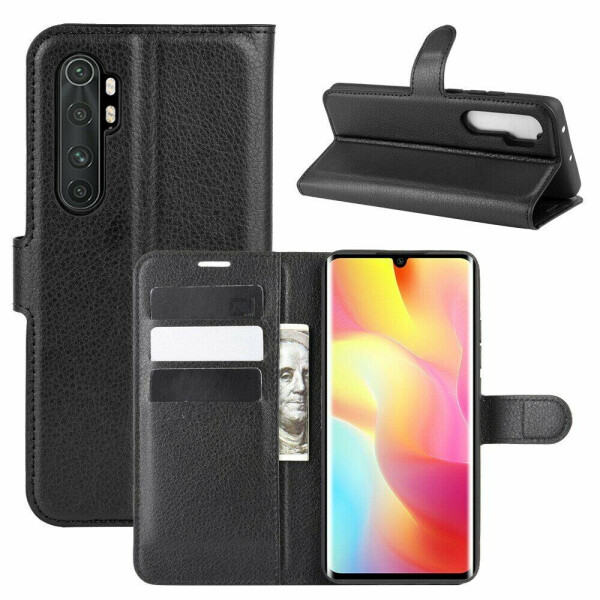 

Чехол-книжка Deexe Book Type для Xiaomi Mi Note 10 Lite - Black