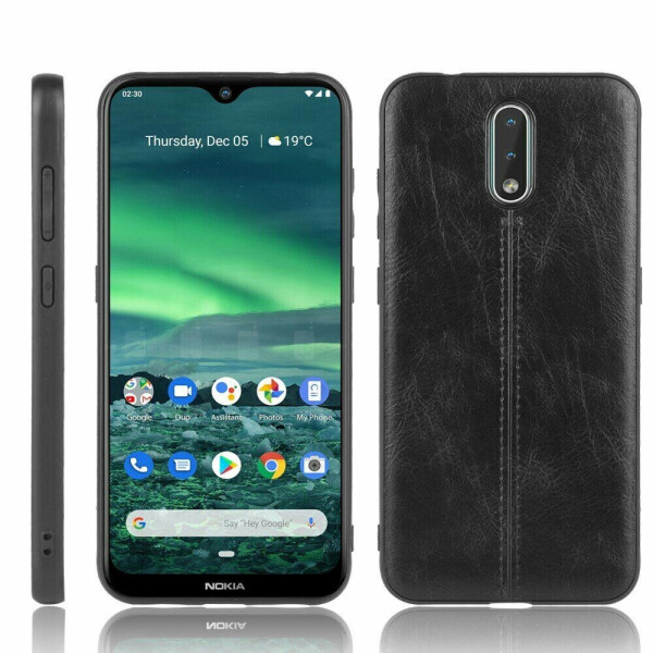 

Защитный чехол UniCase Leather Series для Nokia 2.3 - Black