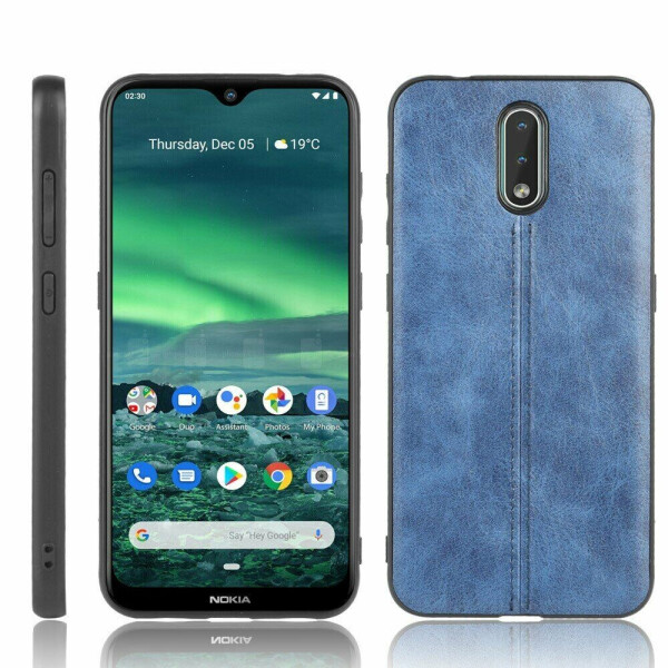 

Защитный чехол UniCase Leather Series для Nokia 2.3 - Blue