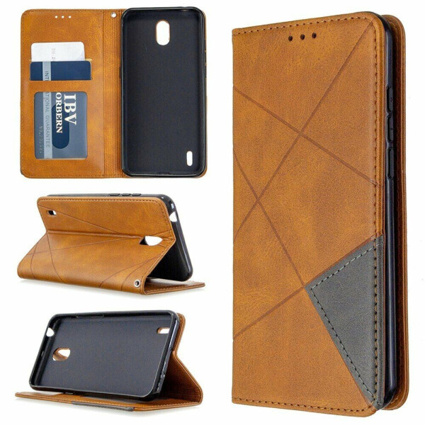

Чехол UniCase Geometric Pattern для Nokia 1.3 - Brown