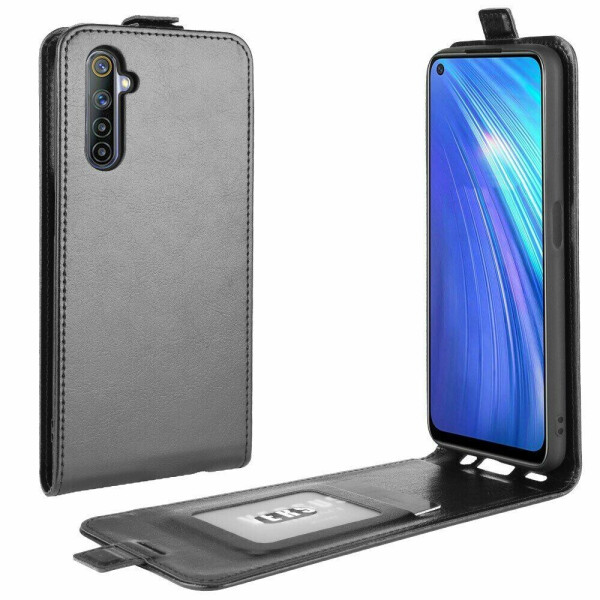 

Чехол Deexe Flip Case для Realme 6 - Black