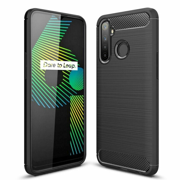 

Защитный чехол UniCase Carbon для Realme 6i - Black