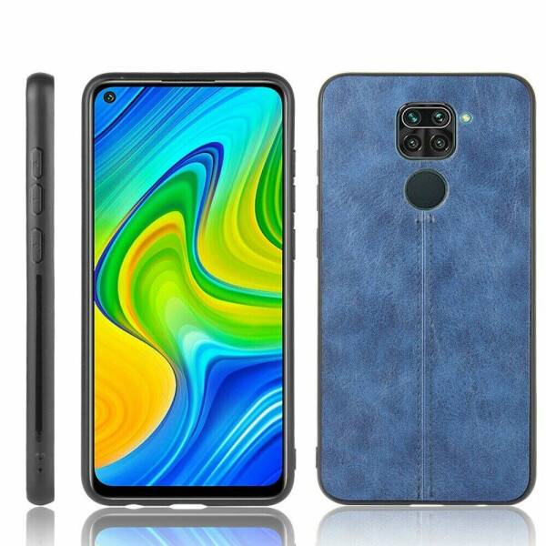 

Защитный чехол UniCase Leather Series для Xiaomi Redmi Note 9 - Blue