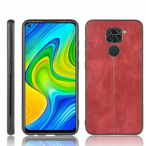 

Защитный чехол UniCase Leather Series для Xiaomi Redmi Note 9 - Red