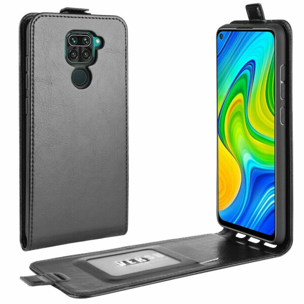 

Чехол Deexe Flip Case для Xiaomi Redmi Note 9 - Black