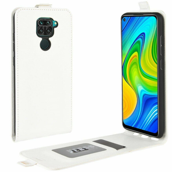 

Чехол Deexe Flip Case для Xiaomi Redmi Note 9 - White