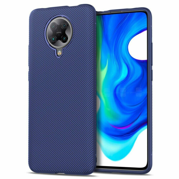 

Защитный чехол UniCase Twill Soft для Xiaomi Poco F2 Pro / Redmi K30 Pro - Blue