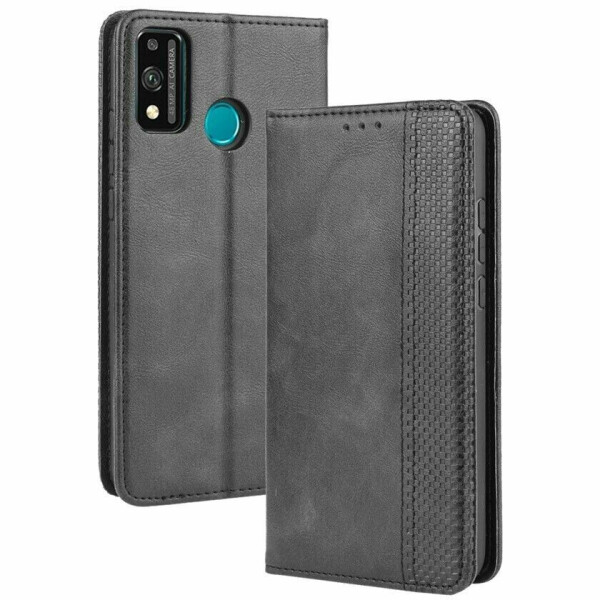 

Чехол Deexe Retro Style для Huawei Honor 9X Lite - Black