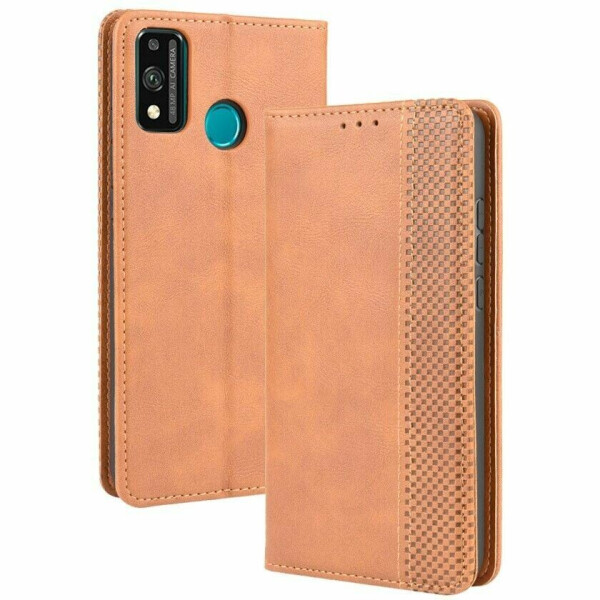 

Чехол Deexe Retro Style для Huawei Honor 9X Lite - Brown