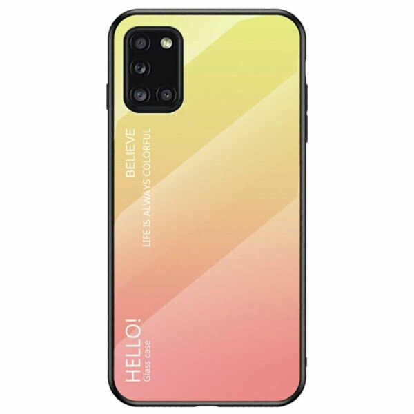 

Защитный чехол Deexe Gradient Color для Samsung Galaxy A31 (A315) - Yellow / Pink