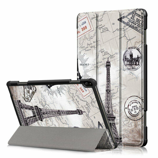 

Чехол UniCase Life Style для Lenovo Tab P10 X705 - Eiffel Tower and Map