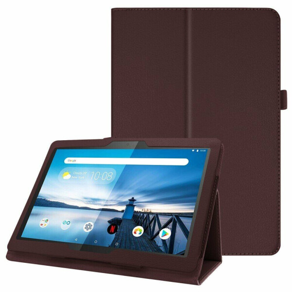 

Чехол Deexe Book Type для Lenovo Tab P10 X705 - Coffee