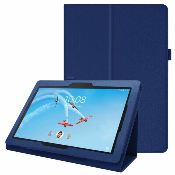 

Чехол Deexe Book Type для Lenovo Tab E10 TB-X104F - Dark Blue