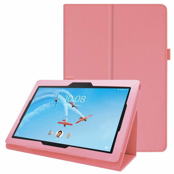 

Чехол Deexe Book Type для Lenovo Tab E10 TB-X104F - Pink