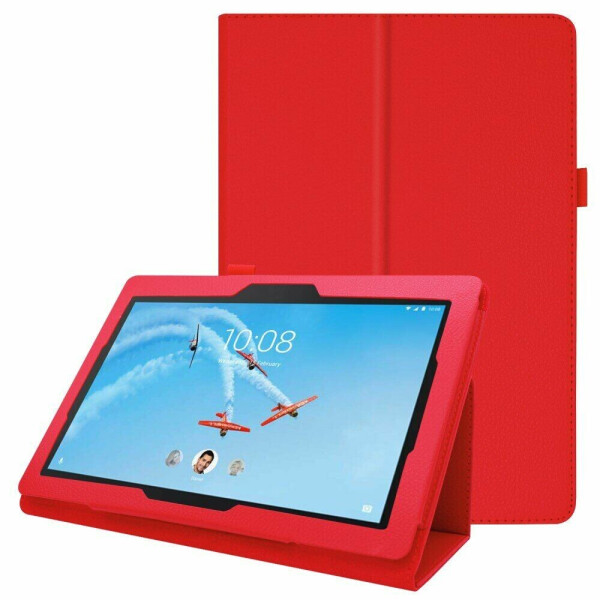 

Чехол Deexe Book Type для Lenovo Tab E10 TB-X104F - Red