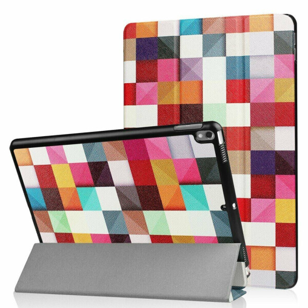 

Чехол UniCase Life Style для Apple iPad Air 10.5 2019 - Colorful Triangle Grid