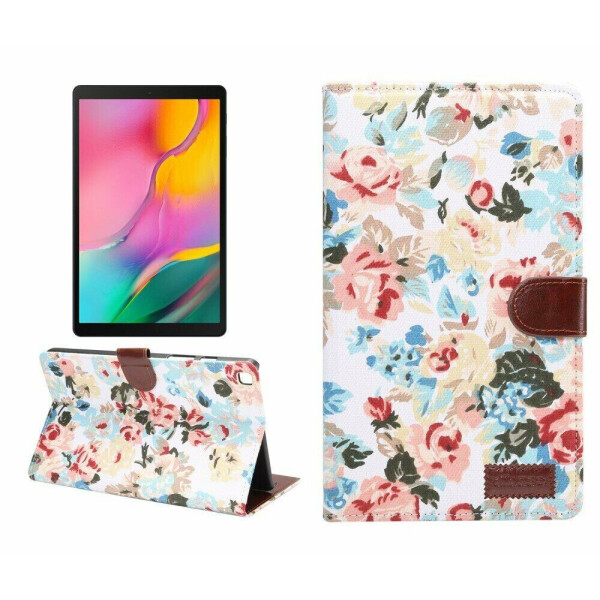 

Чехол Deexe Peony Pattern для Samsung Galaxy Tab A 8.0 2019 (T290/295) - White