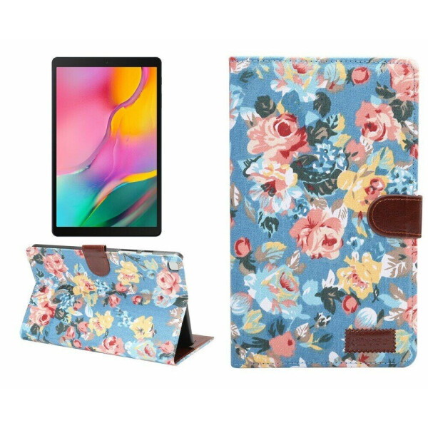 

Чехол Deexe Peony Pattern для Samsung Galaxy Tab A 8.0 2019 (T290/295) - Blue