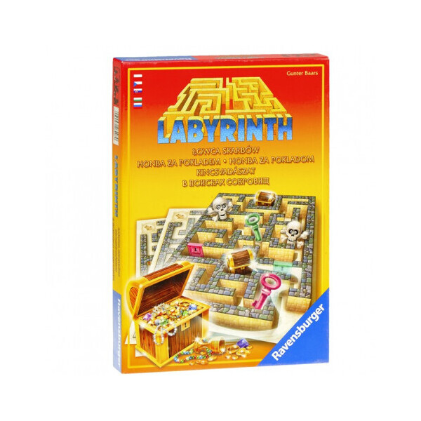 

Детская настольная игра Ravensburger Лабиринт В Поисках Сокровищ (26584)