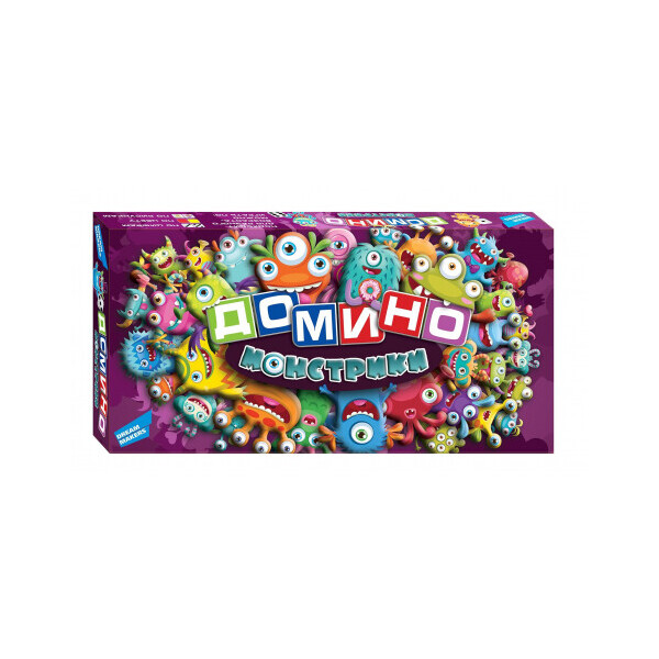 

Игра детская настольная Домино Монстрики (1709-UA)