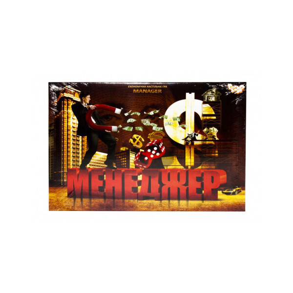 

Игра малая настольная Danko Toys Менеджер укр. (ДТ-ИМ-11-20)