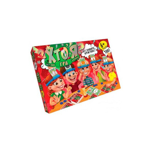 

Игра настольная Danko Toys Кто Я большая (ДТ-НВ-08-14)