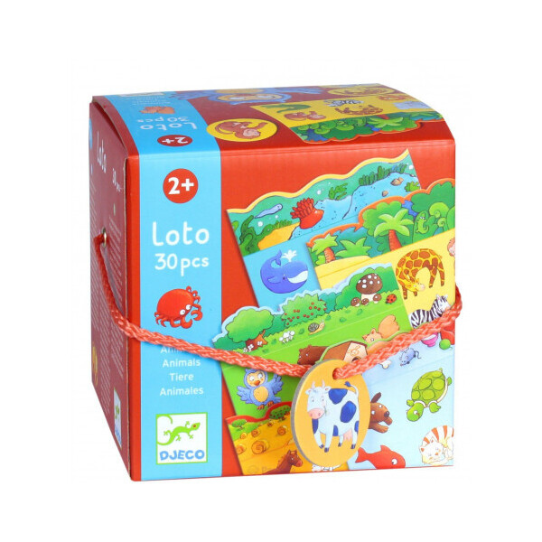 

Игра настольная Djeco Детское лото Животные (DJ08120)
