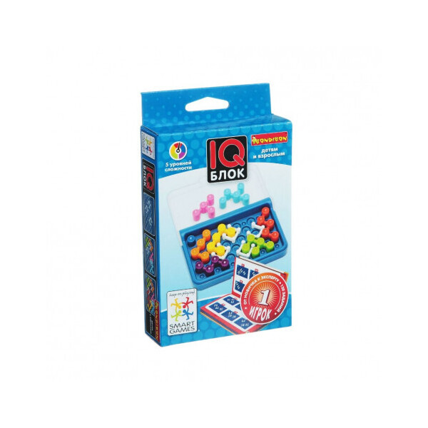

Игра настольная Smart Games - IQ Блок (SG 466 UKR)