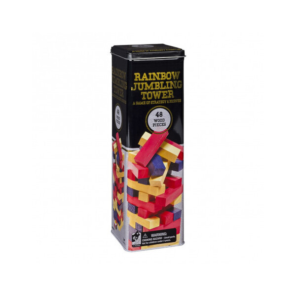 

Настольная игра Spin Master Jenga разноцветные брусочки (SM98365/6033150)