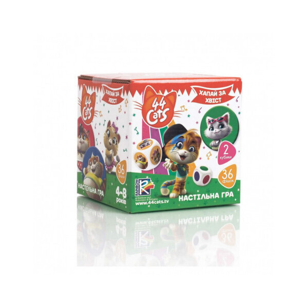 

Игра настольная Vladi Toys 44 Кота Хватай за хвост (VT8022-07)