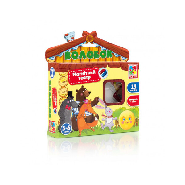

Игра настольная Vladi Toys Магнитный театр Колобок (VT3206-26)