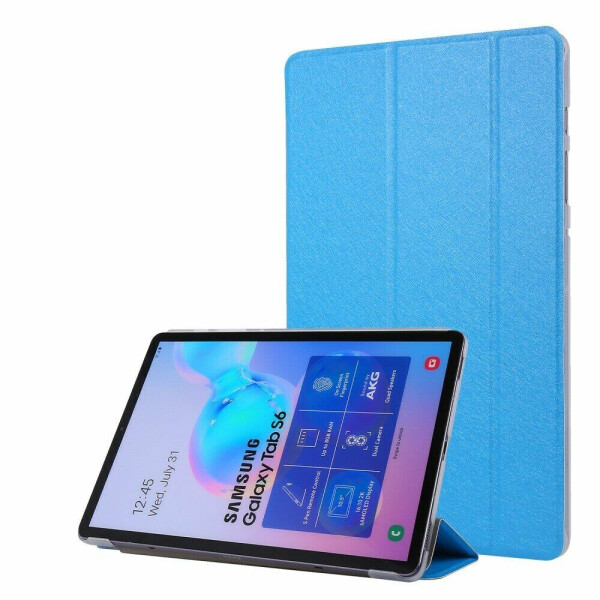

Чехол Deexe Silk Texture для Samsung Galaxy Tab S6 10.5 (T860/865) - Baby Blue