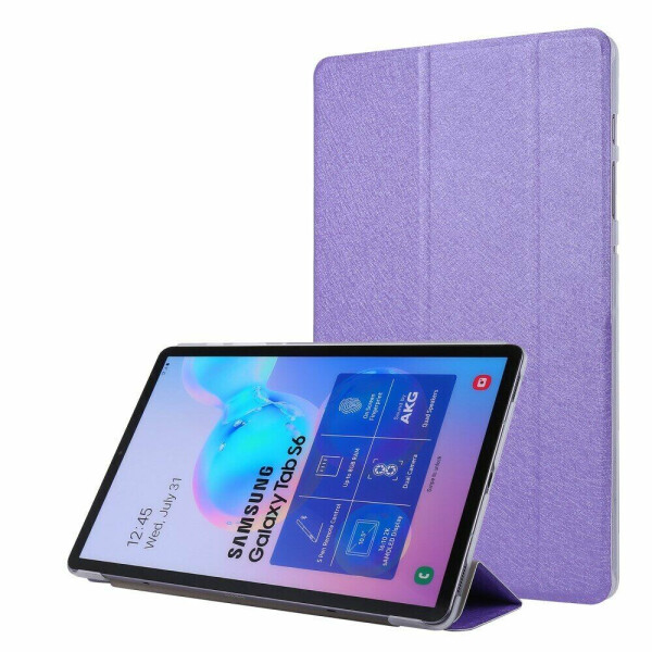 

Чехол Deexe Silk Texture для Samsung Galaxy Tab S6 10.5 (T860/865) - Purple