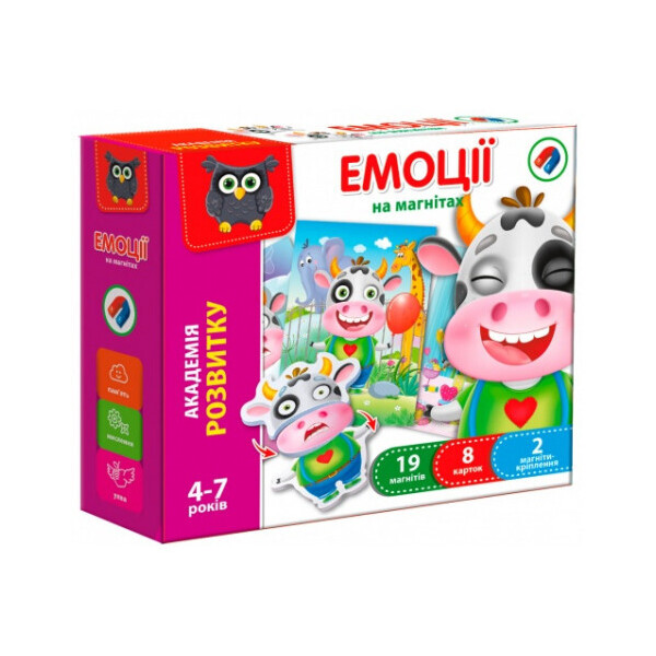 

Игра настольная магнитная Эмоции укр Vladi Toys (VT5422-05)